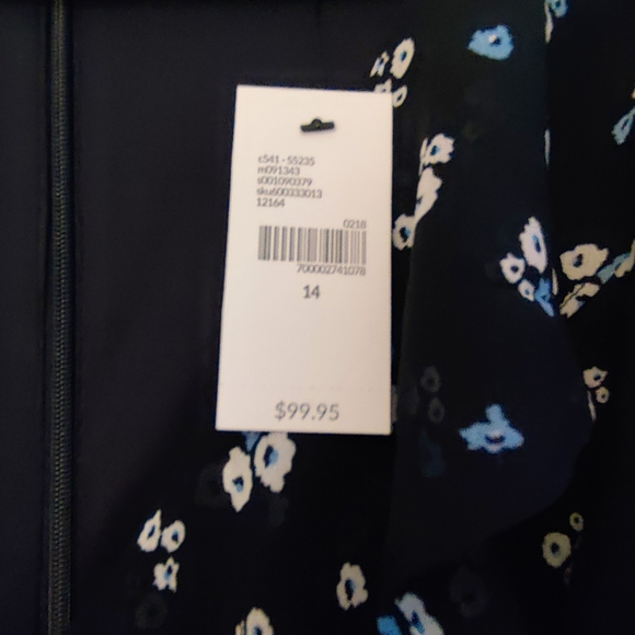 Lane Bryant Flutter-Sleve Ruffle Midi Dress - Picture 3 of 8